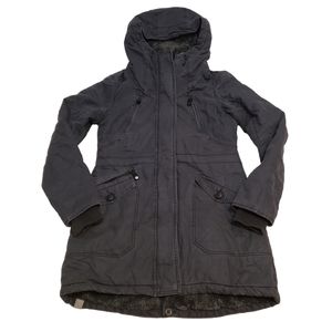 SOLD Bench Dark Gray Faux Fur Lined Utility Jacket